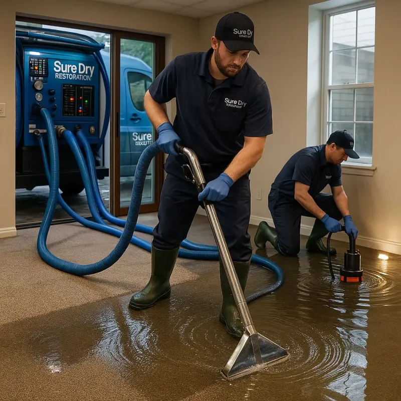Water Extraction and Removal process in Laurel, MT